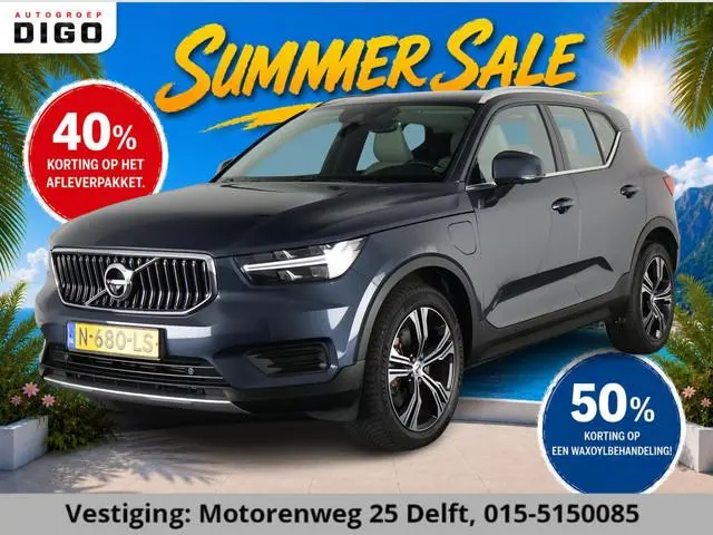 Volvo XC40 1.5 T4 PLUG IN HYB AUTOMAAT INSCRIPTION GAR. 2032* NAVIGATIE.LEDER.CAMERA.