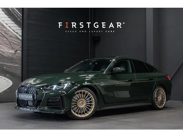 ALPINA B4 GT Gran Coupe *Nr. 50 / Brewster Green / Schuif-/kanteldak / Harman Kardon / Standverwarmi...