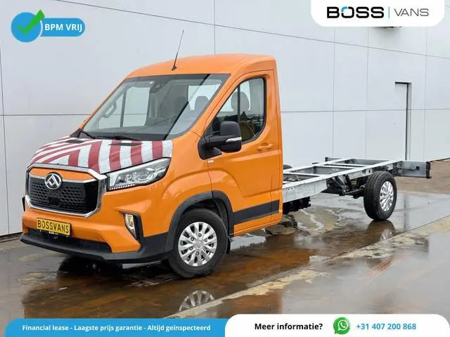 Maxus eDeliver 9 65kWh Elektrisch! L4 172km WLTP 204PK 80kw Snelladen Carplay Adaptieve Cruise Contr...