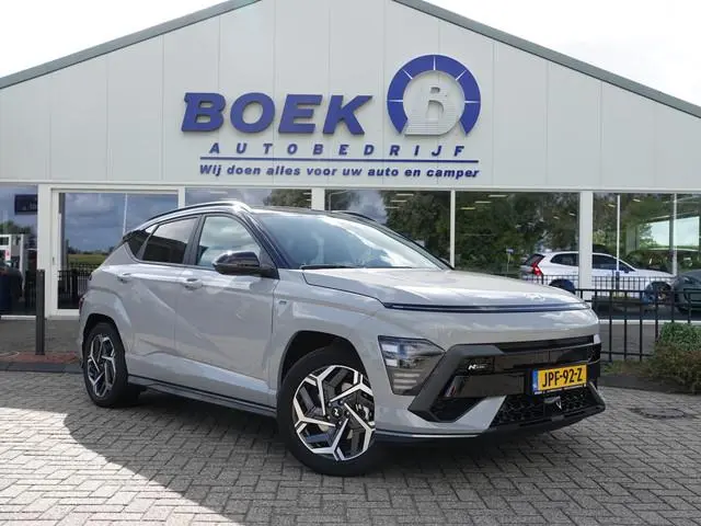 Hyundai Kona 1.6 GDI HEV N Line TREKH. | MEMORY | LED | STOELVERW + VENTILATIE