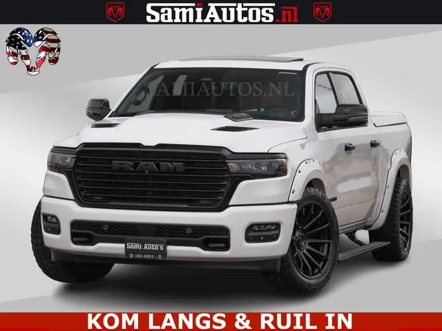 Dodge RAM HUD | 420PK | LUCHTVERING | PANO | PASSAGIERSSCHERM | BOM EN BOM VOL | Comfortabele Dubbel...