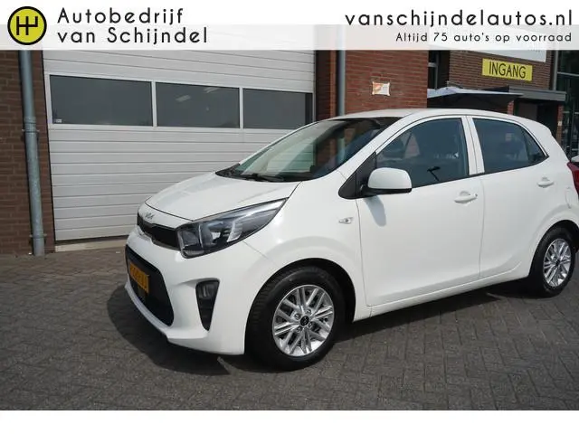 Kia Picanto 1.0 DPI DYNAMICLINE 5P ORIGINEEL NEDERLANDS CAMERA ANDROID/APPLECARPLAY(NAVI) AIRCO BLUE...