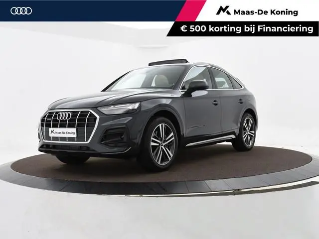 Audi Q5 Sportback Advanced edition 50 TFSI e 220 kW/299 PK · Luchtvering · Glazen panoramadak · Ass....
