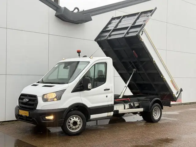 Ford Transit 2.0 TDCI 165PK Kipper 3.5t Trekhaak Airco Camera Lane Assist Benne Tipper Laadbak Priti...