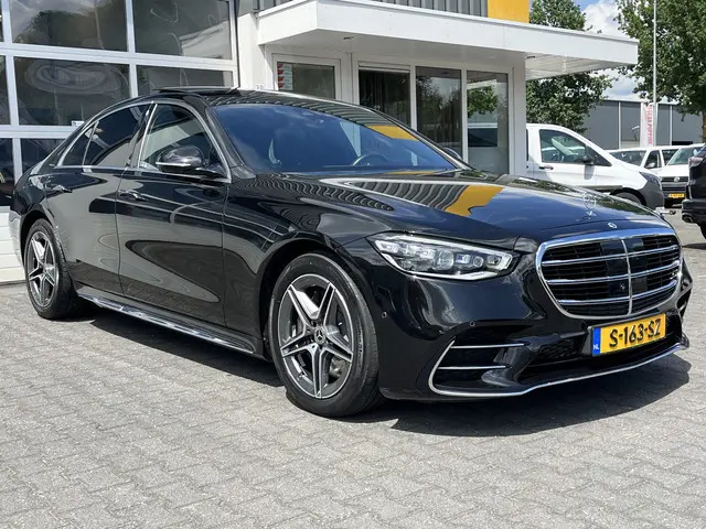 Mercedes-Benz S-klasse 350d 4MATIC AMG Line HUD Panoramadak Softclose ACC Burmester Massage 360 camera Assyst Plus INCLUSIEF BTW !!