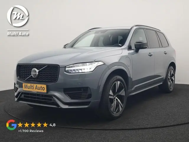 Volvo XC90 T8 Recharge AWD R-Design Long Range PHEV 456pk Dealer O.H | Adaptive Cruise | Camera | Le...
