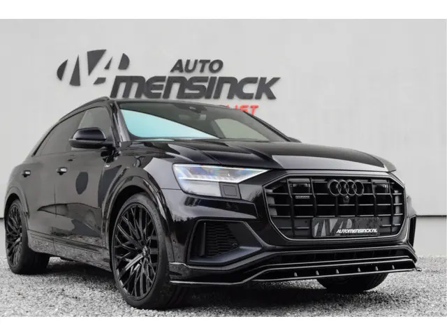 Audi Q8 55 TFSI Quattro / 2x S-line/ Luchtvering/ Standkachel/ Bang & Olufsen Sound System/ Panorama...
