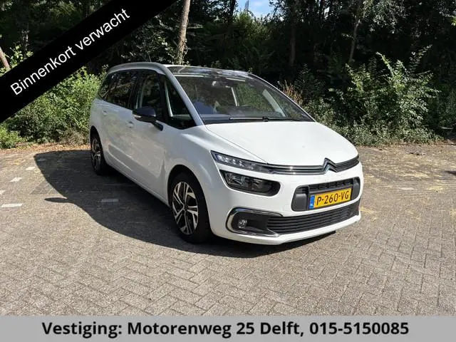 Citroen Grand C4 SpaceTourer 1.2 BUSINESS 7 ZIT AUTOMAAT 130PK GAR.TOT 6/2032* . NAVIGATIE . BLUETOO...