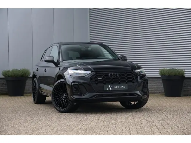 Audi Q5 55 TFSI e Quattro 367pk S-Line Black Pano|Trekh|Carbon|Elek stoel|B&O
