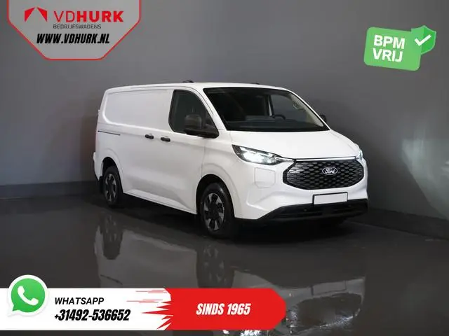 Ford E-Transit Custom Trend 65 kWh 330 km WLTP Garantie t/m 2029/ LED/ Standkachel/ Snellader/ 2.3t...