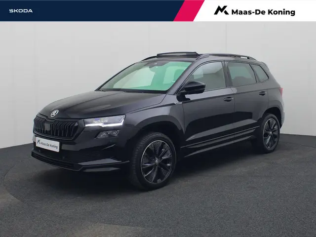 Skoda Karoq 1.5TSI/150PK ACT Sportline Business DSG · Panoramadak · Trekhaak · Apple/Android Car Pla...